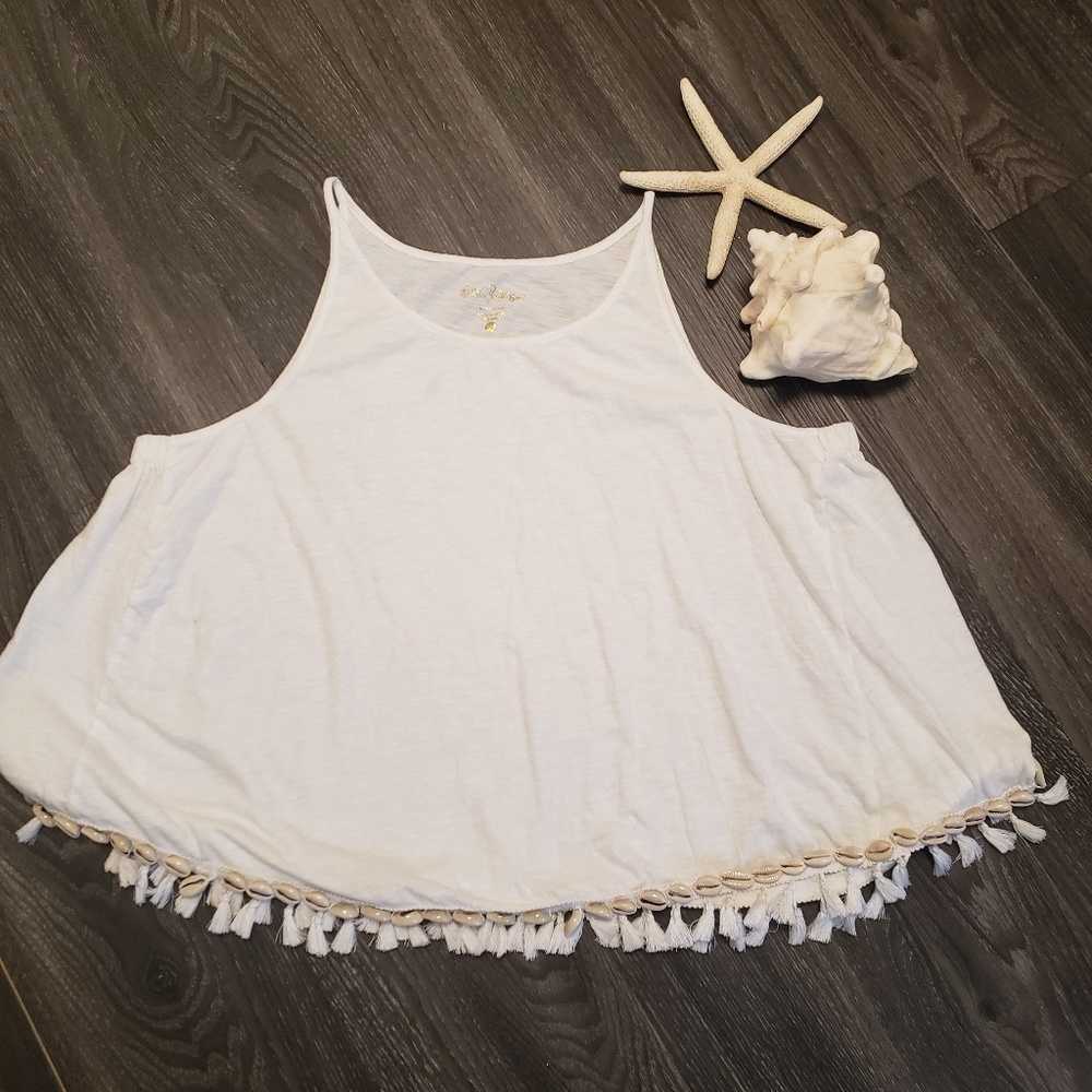 Lilly Pulitzer white top